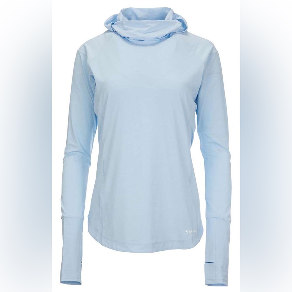 Simms Women's Solarflex Cooling Hoody, Ice, M, GUC